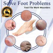 Majestique Foot Callus Remover, Deluxe Pedicure Spa Treatment - Multicolor