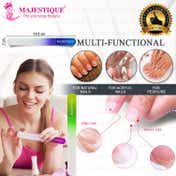 Majestique Crystal Nail File, Double Sided, Nail Care Tool - Color May Vary