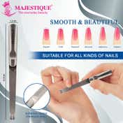 Majestique Stainless Steel Nail File Dual Sided