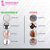 Majestique Dual Side Foot Scrubber With Handle