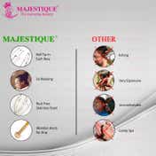 Majestique Head and Scalp Massager, Handheld Head Massage Tingle Stress Relief - Color May Vary