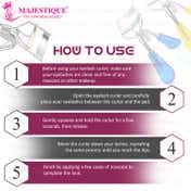 Majestique Silicone Eyelash Curler