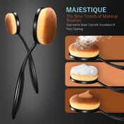 Majestique Oval Foundation Large Makeup Face Brush