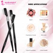 Majestique Steel Eyebrow Eyelash Comb Extension Brush