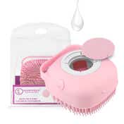 Majestique Bath Silicone Shower Scrubber, Suitable for All Skin Silicone Loofah - Multicolor