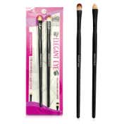 Majestique Charming Eye Kit, Eyeshadow Sponge Brush and Eyeshadow Brush for Eyes and Brow Bone