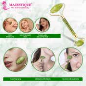 Majestique Jade Face Roller & Massager Tool