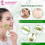 Majestique Jade Face Roller & Massager Tool