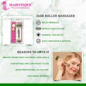 Majestique Jade Face Roller & Massager Tool