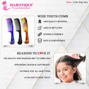 Majestique Royal Wide Hand Comb