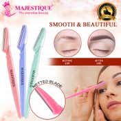 Majestique Eyebrow Razor Shaper (3 pcs)