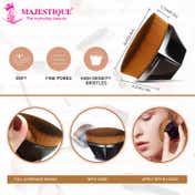 Majestique Hexazon Face Blush Brush