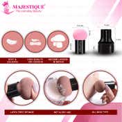 Majestique Makeup Mushroom Beauty Blender (Color May Vary)