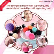 Majestique Makeup Mushroom Beauty Blender (Color May Vary)