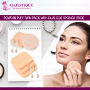 Majestique Face Sponge Twin Pack (2 pcs)