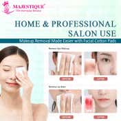 Majestique Cotton Makeup Remover Pads (1 pc)