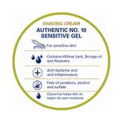 Truefitt & Hill Authentic No-10 Sensitive Shave Gel (125ml)