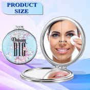 Majestique Compact Mirror With 1X And 2X Magnification