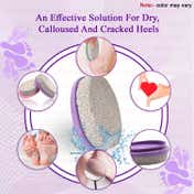 Majestique Easy Grip Pumice Stone for Hands, Heels, Elbows - Color May Vary