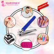 Majestique Nail Clipper Stainless Steel Sharp Fingernail Clipper