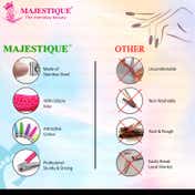 Majestique Nail Clipper Stainless Steel Sharp Fingernail Clipper