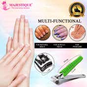 Majestique Nail Clipper Stainless Steel Sharp Fingernail Clipper