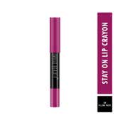 Swiss Beauty Non Transfer Matte Crayon Lipstick - Plum Pick (3.5 g)