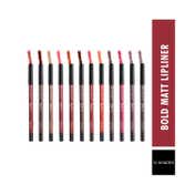 Swiss Beauty Bold Matt Lip Liner - Multi-Color (12Pcs)
