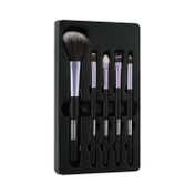Swiss Beauty Makeup Brush - Purple (5Pcs)