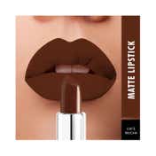 Swiss Beauty Pure Matte Lipstick - Café Mocha (3.8 g)