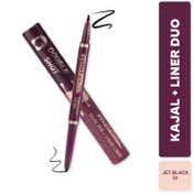 Typsy Beauty Double Shot Kajal Pen With Liner - Black (0.65 g)