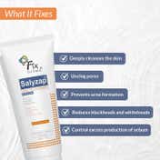 Fixderma Salyzap Face Cleanser (120 g) Pack of 2 Combo