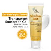 Fixderma Shadow Sunscreen SPF 30+ Gel For Oily Skin Acne Prone, PA+++ Protection, UVA UVB (75g)