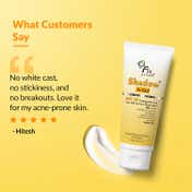 Fixderma Shadow Sunscreen SPF 30+ Gel For Oily Skin Acne Prone, PA+++ Protection, UVA UVB (75g)