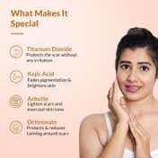 Fixderma Skarfix-Plus Cream with Kojic Acid for Hyperpigmentation Melasma and Acne Scars (15 g)