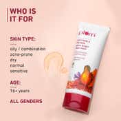 Plum Saffron Glow Cleanse & Moisturize Combo Face Wash & Moisturizer With Saffron & Kumkumadi Oil