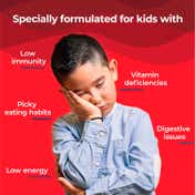 Wellbeing Nutrition Marvel Captain America Melts | Kids Organic Multivitamin with Vitamin A B-Complex C D -30 Strips
