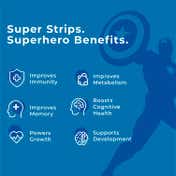 Wellbeing Nutrition Marvel Captain America Melts | Kids Organic Multivitamin with Vitamin A B-Complex C D -30 Strips