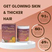 INJA Beauty Marine Collagen for Skin, Hair & Nails - Mango Flavour (125 g)