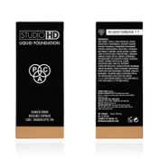 PAC HD Liquid Foundation - 1.7 & Foundation Blending Brush - 265 Combo