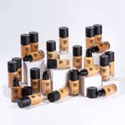 PAC Micro finish makeup fixer, Studio HD liquid foundation 2.5 & Foundation blending brush 265 Combo