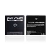 PAC Take Cover Compact Powder Longlasting Full Coverage Soft Matte Finish - 12 Frozen Fudge (7.85 g)