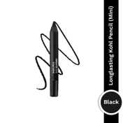 PAC Longlasting Kohl Pencil Mini Waterproof Intense Payoff One Swipe Application - Black (0.5 g)