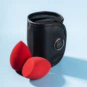 PAC Ultimate Beauty Blender Sponge Red Durable Multi-Functional Low Absorption (2 pc)
