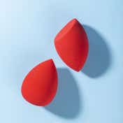 PAC Ultimate Beauty Blender Sponge Red Durable Multi-Functional Low Absorption (2 pc)