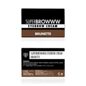 PAC SuperBrowww Cream Highly Pigmented Brow Pomade Long Lasting Smudgeproof - Brunette (6 g)