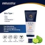 Oceglow SPF 50 PA+++ Sun Gel Cream for Women & Men with Salicylic Acid for Oily Sensitive & Acne Prone Skin (40 ml)