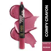 Faces Canada Comfy Matte Lip Crayon - Regram 02, 8HR Long Stay, No Dryness (2.8 g)