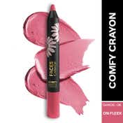 Faces Canada Comfy Matte Lip Crayon - On Fleek 06, 8HR Long Stay, No Dryness (2.8 g)