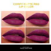 Faces Canada Comfy Matte Pro Liquid Lipstick - Raise Your Wine 03, 10HR Stay, No Dryness (5.5 ml)